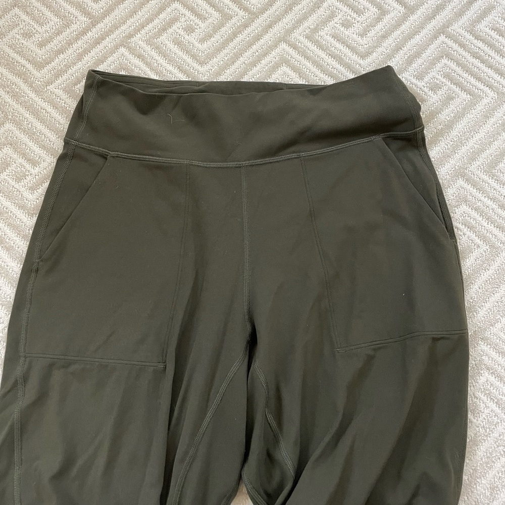 lululemon align joggers dark olive - Picture 5 of 7